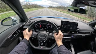 2020 Audi S4 3.0T Premium Plus - POV Test Drive | 0-60