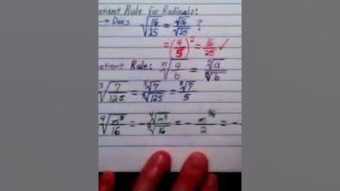 Sect 8.3 Simplifying Radical Expressions