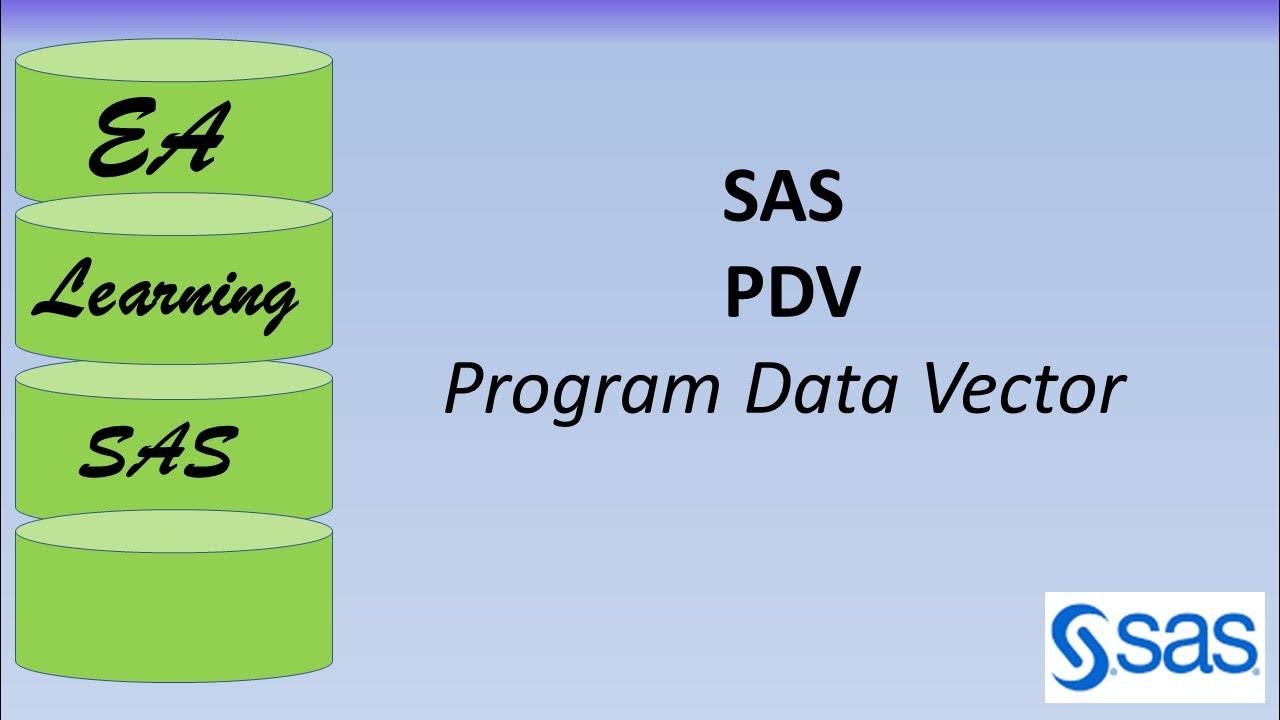 Sas pdv program data vector youtube