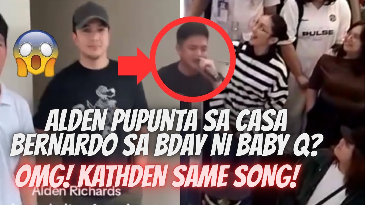 LEGIT! SAME SONG KATHDEN! ALDEN BIBISITA SA BERNARDO CASA FOR BABY Q's BDAY?! | MATTHEW 11:28-30
