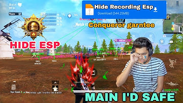 Bgmi 4.1 Hide Recording Youtubers Loader| Main I