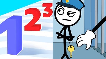 Number Master: Run and merge vs Thief Puzzle All Levels Gameplay Android, iOS P128