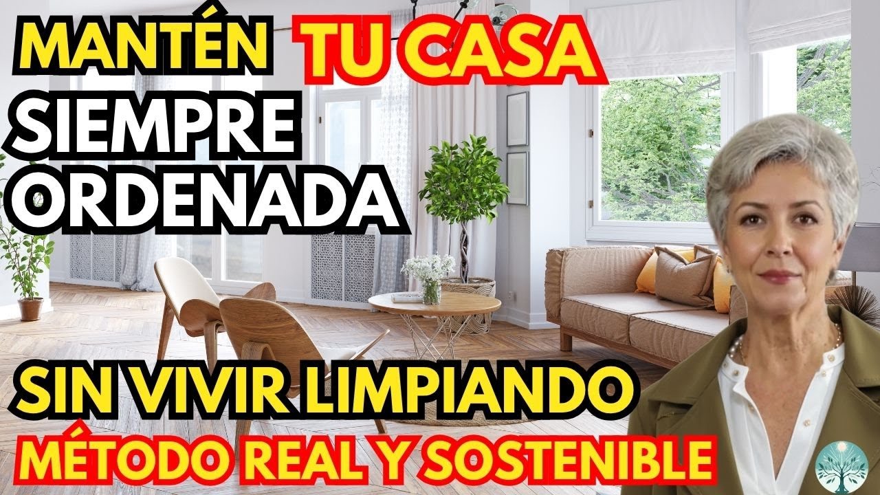 Cómo Mantener tu Casa SIEMPRE Ordenada SIN Vivir Limpiando