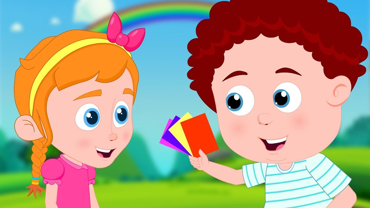 Colors Song | Learning Videos & Schoolies Nursery Rhymes for Kids