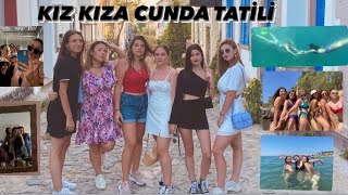 İLK TATİL VLOG I YANLIŞIKLA YUNANİSTAN'A GİTTİK I KIZ KIZA CUNDA TATİLİ I VLOG#1