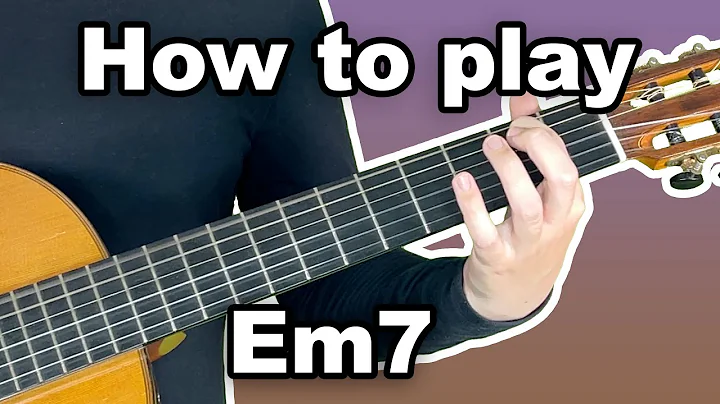 How to play Em7 Chord on Guitar (E minor 7 Chord)