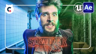 Stranger Things -uʍop ǝpısdn- VFX (After Effects & Unreal Engine)