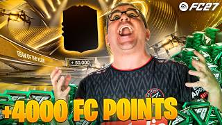 EAFC 27 ULTIMATE TEAM - DERRETI +4000 FC POINTS À PROCURA DO WALKOUT