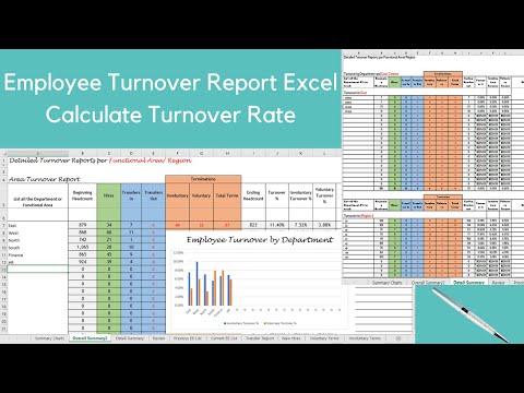 Video: How To Calculate The Turnover Sheet