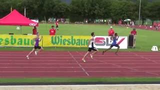 Österreichische Staatsmeisterschaften Rif 2016 - 400m Hürden Männer Lauf 1/2