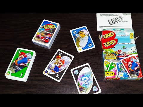 UNO Mario Kart - À vos cartes, prêt, piochez !