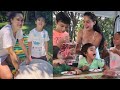 Kristine Hermosa QUARANTINE LIFE | Kristine at kanyang mga anak GUMAWA ng ICE CREAM CAKE