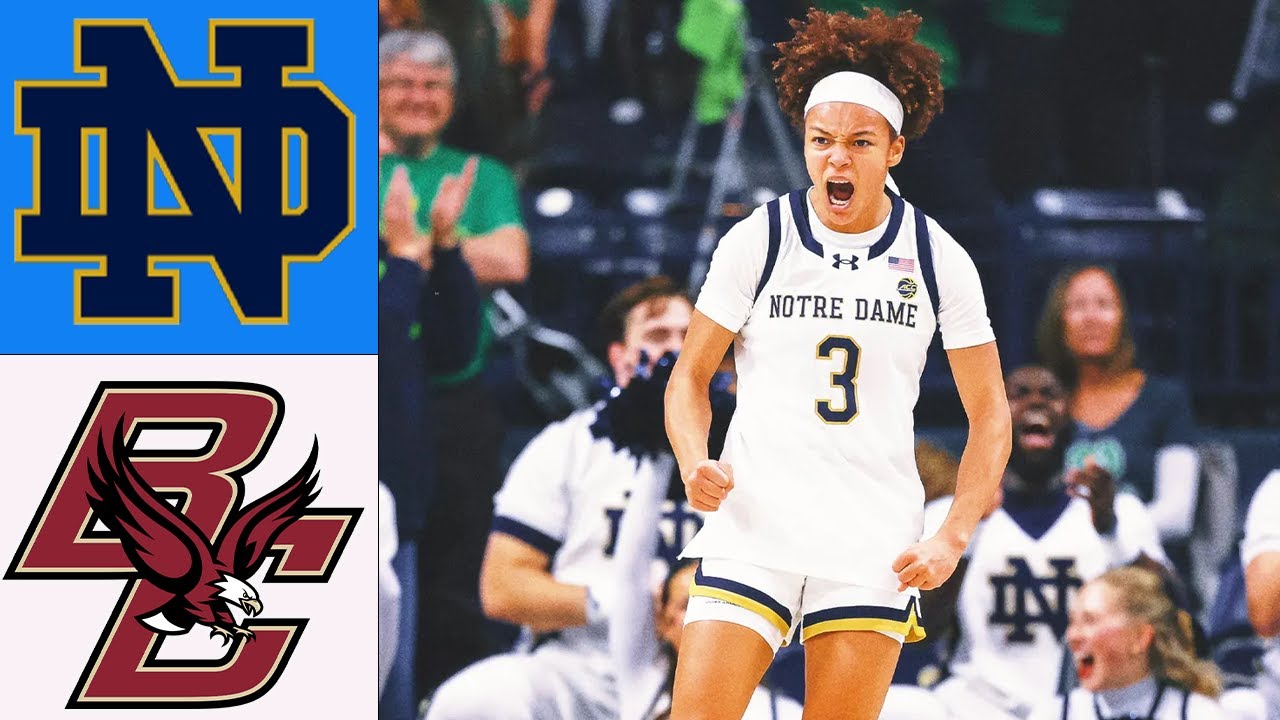 Boston College vs Notre Dame | FULL GAME | Jan 8,2026 | Women's College Basketball 2026