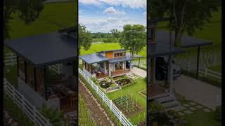 Mâu nhà vườn đơn giản bình yên #tinyhouse #nhavuon #homestay #farmstay #creatorsearchinsight