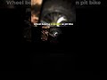 Bearing explodes on the pit bike