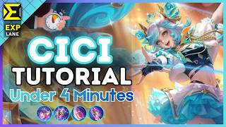 4-Minute Cici Tutorial in the EXP Lane || (MLBB S40) 2026