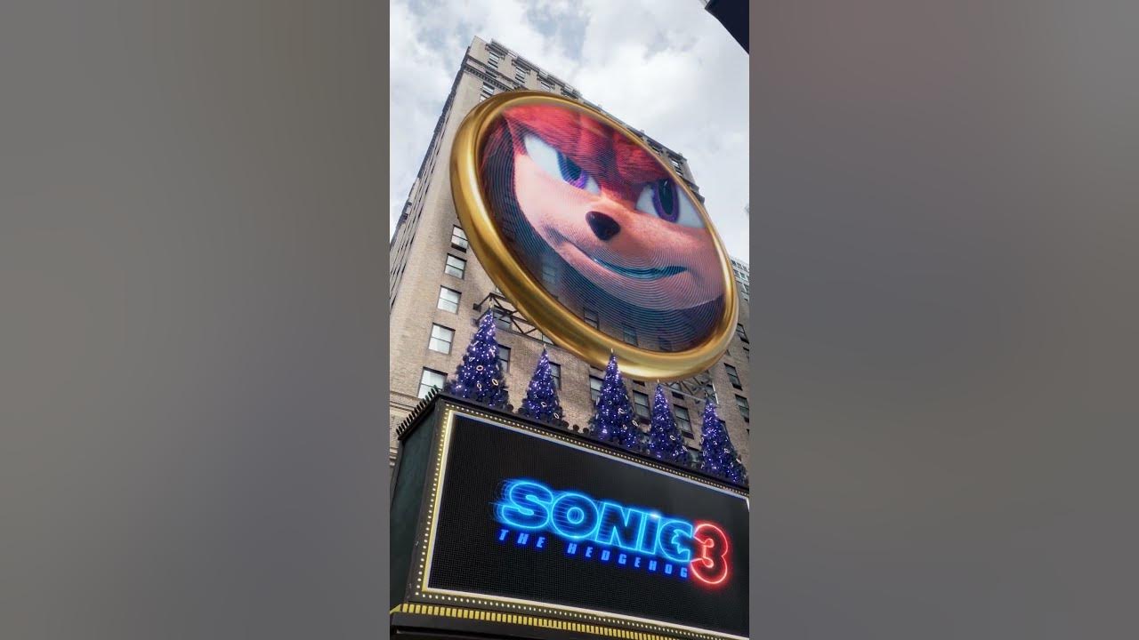 Life moves FAST in New York City. #SonicMovie3
