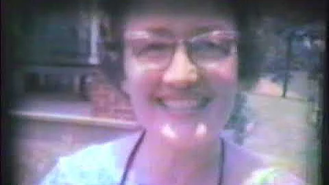 50's home movie at the old Poole's house in Lone O...