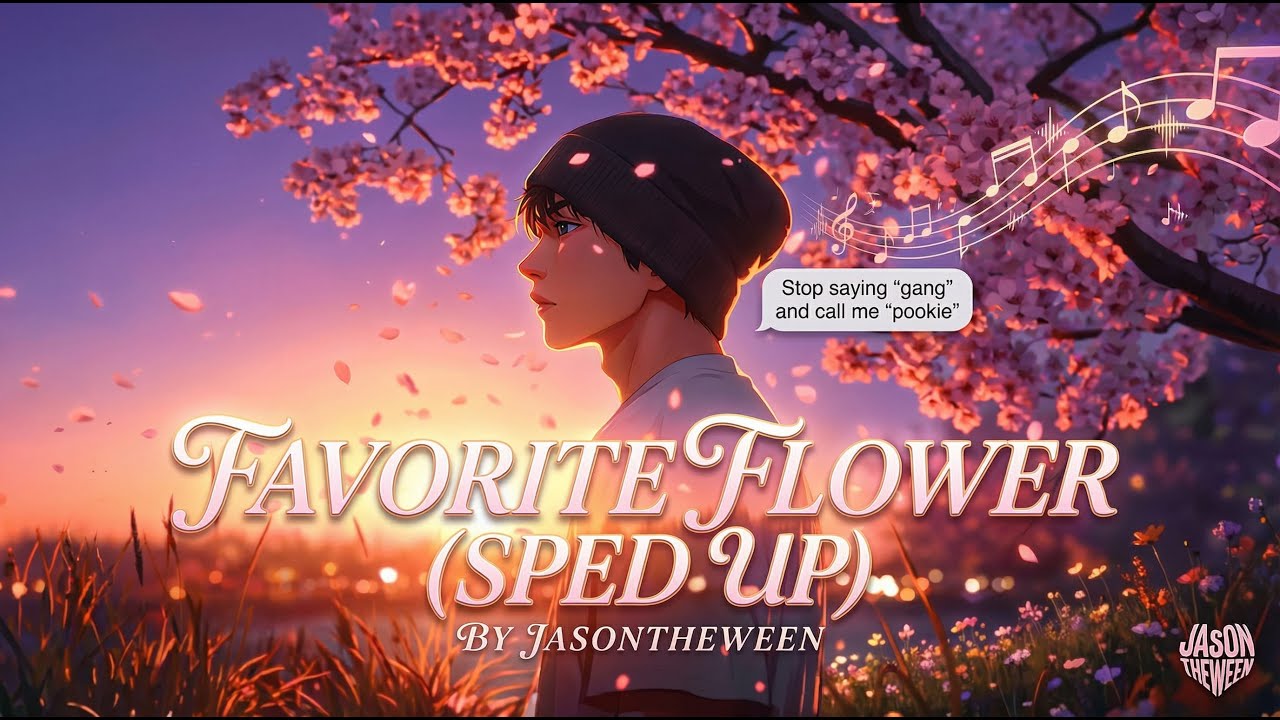 JasonTheWeen - Favorite Flower (Lyrics & SPED UP) Stop saying 'gang ...