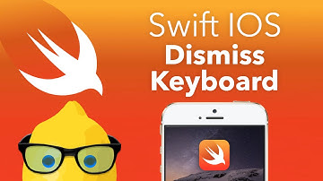 Swift IOS Tutorial Dismiss Keyboard - XCode 6 IOS 8 Geeky Lemon Development