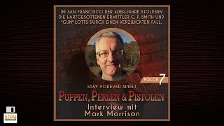Interview with Mark Morrison about The Dame Was Loaded (audio only, English, with chapter marks)