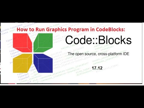 How to Run Graphics Program in CodeBlocks? - YouTube
