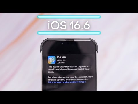 iOS 16.6 Update Released 🔥 Changes and Fixes
