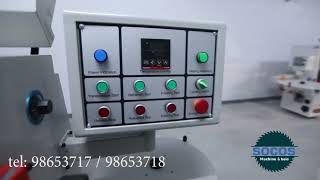 Plaqueuse De Chant Semi-Automatique 4 Groupes Woodtech Zicar. Disponible