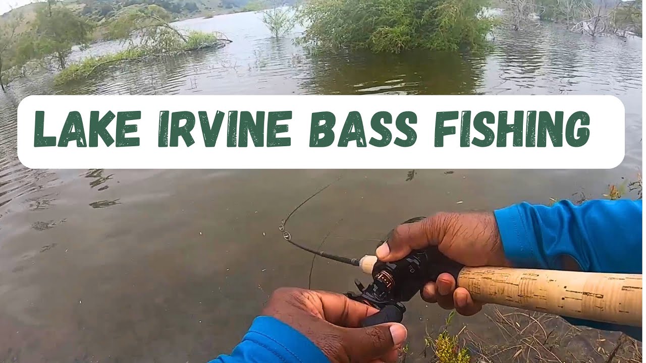 Lake Irvine Bass Fishing( Free Giveaway!)