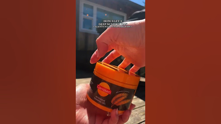 Want a deep summer TAN!? Keep watching to find out the most essential tanning product!  👀😍