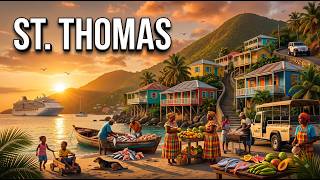 Living in St Thomas America s Caribbean Paradise No One Can Afford 4K Documentary