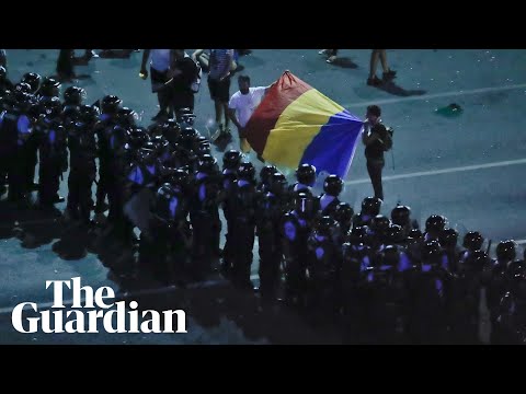 Hundreds Injured During Romania Protests