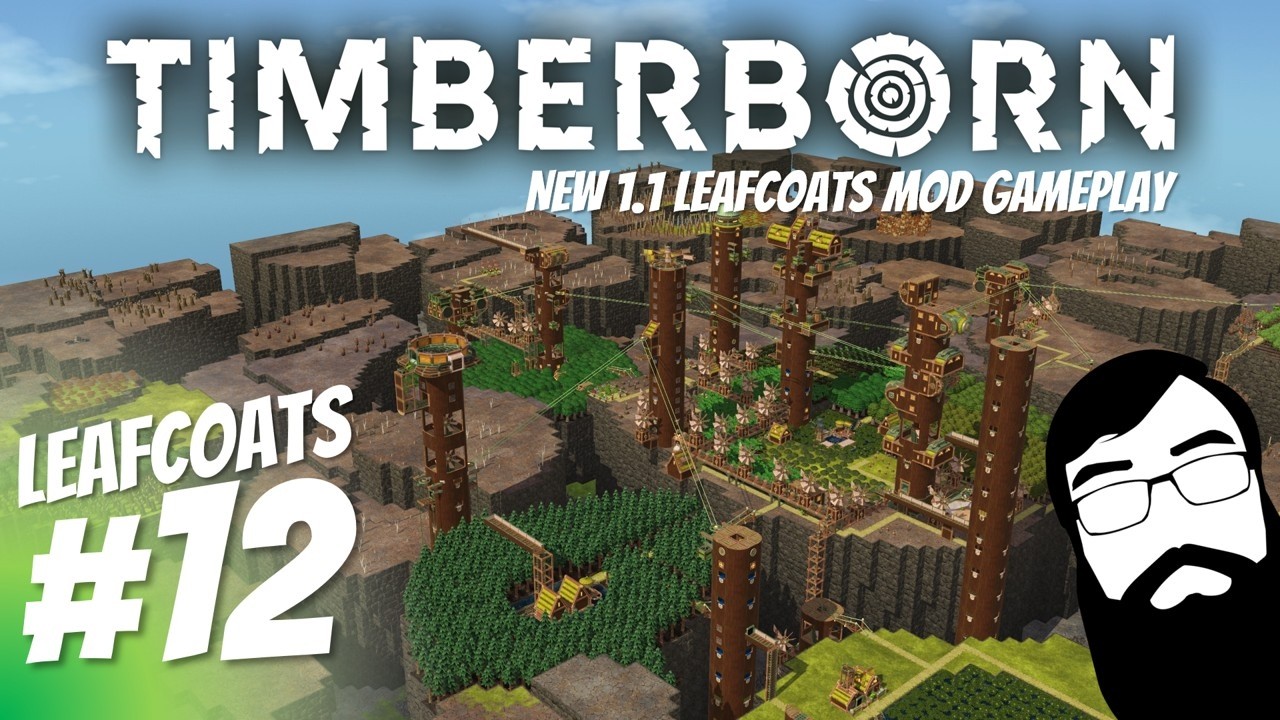 We need to connect power! Timberborn Leafcoats 1.1 Episode 12