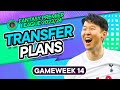 FPL GW14 TRANSFER PLANS | Time to sell SON? ❌ | Fantasy Premier League Tips 2023/24