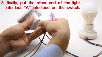 How to install and test Sensky SK031B PIR motion sensor switch correctly?