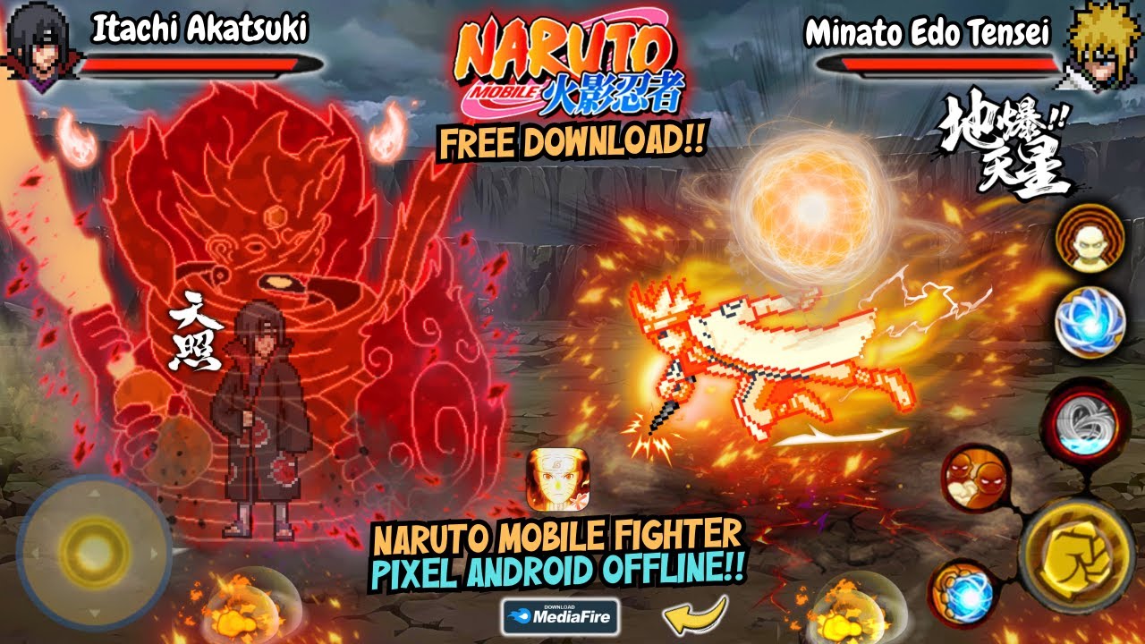 RELEASE‼️ NARUTO MOBILE FIGHTER PIXEL ANDROID TERBARU 2025 UPDATE