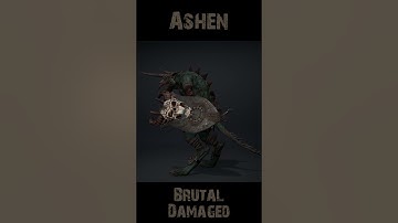 Ashen Brutal Damaged 360 #character #rogerkint #3d #animation #gaming #unity #unreal #ashen