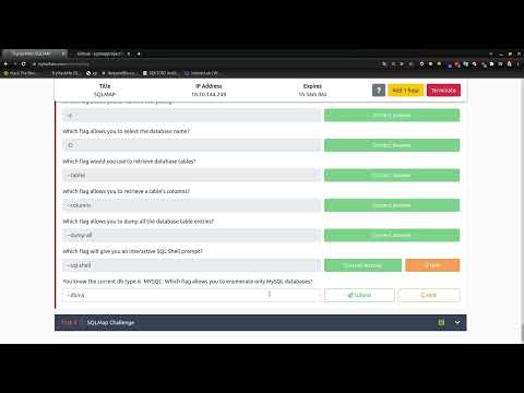 TryHackMe #446 SQLMAP