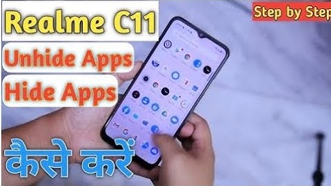 Realme c11 ke mobile me app hide kaise kare | how to hide app in realme c11 mobile #realmec11