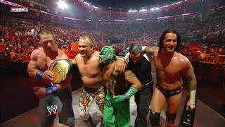 All-Star 10 Man Tag Team Match: WWE Raw, April 06, 2009 HD (2/2)