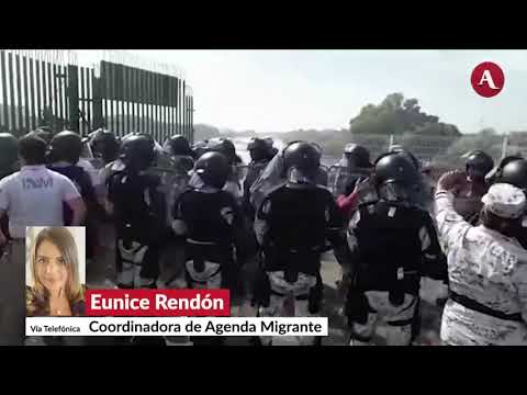 Guatemala, El Salvador y México son el muro para frenar llegada de migrantes a EU: Eunice Rendón