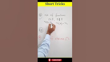 relations and functions short trick for jee mains/nda/airforce| number of functions #shorts