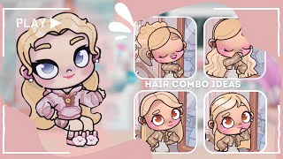 TUTORIAL FREE CUTE HAIR COMBOS|AVATAR WORLD🌟