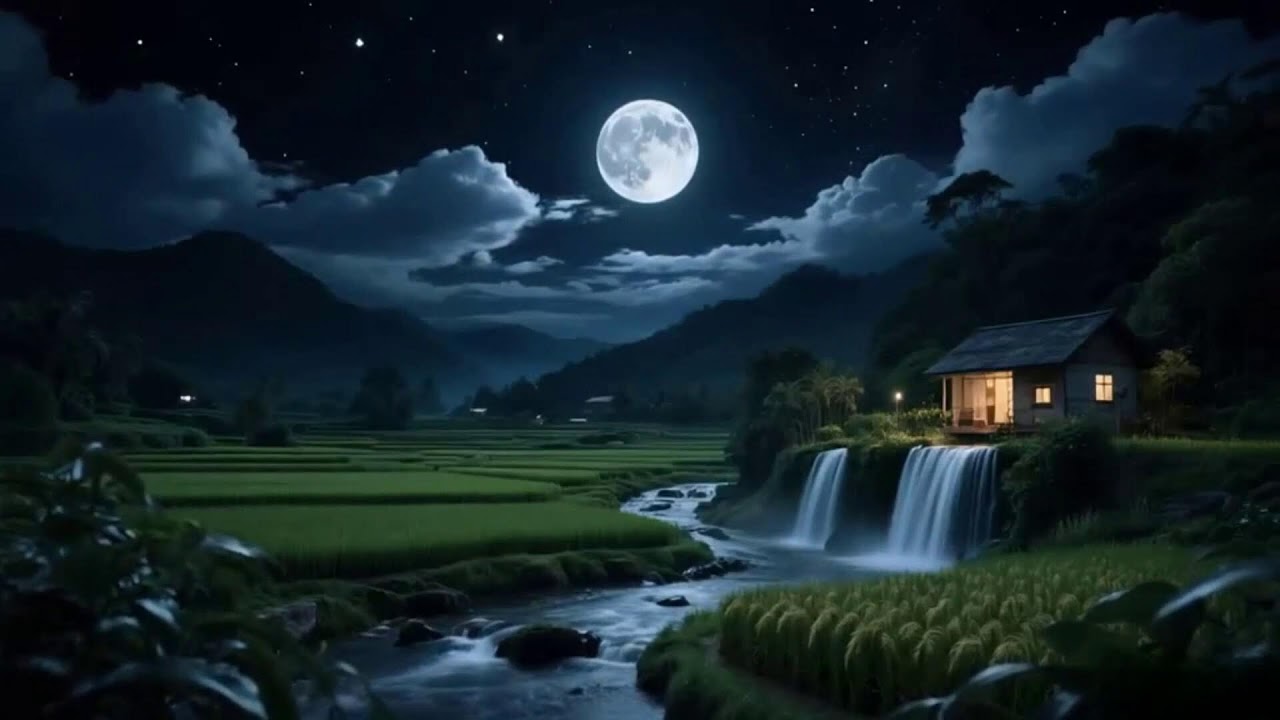 Peaceful Night 🌑Healing of Stress,Anxiety and Depressive States,Stop Overthinking,Day Relax 21