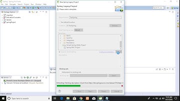 Build Spring MVC project in eclipse or STS