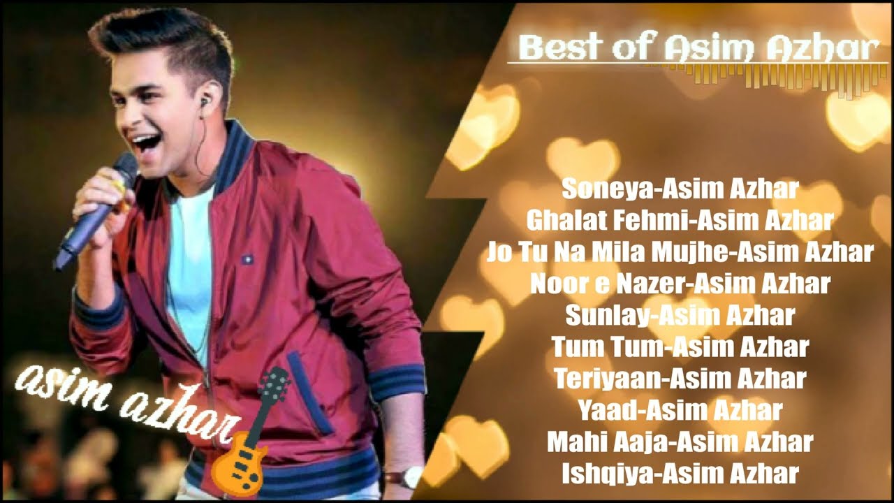 Best of asim azhar  mix top trending songs  latest 2023 collection  asim azhar  songs collection