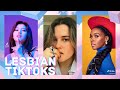 Lesbian (wlw/nblw) TikToks to watch while sitting on the floor