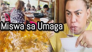 Miswa sa umaga sa probinsya.