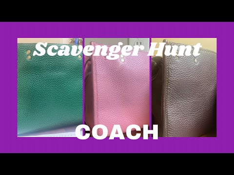 Coach Scavenger Hunt Tag @TheCompletedLook 