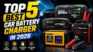 ✅Best Car Battery Chargers in 2026 🔋🚗  Top 5 Picks Worth Buying!💥